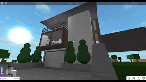 Build a kitchen living area bathroom bedroom and a lot more at an affordable price. Bloxburg Modern House Tour Youtube