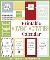 Free Printable Advent Activities Calendar My Joy Filled Life