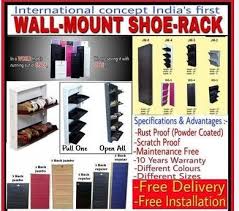 Wall Mount Shoe Rack At Best In