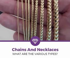 11 types of gold chains and necklaces