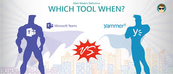 Which Tool When Microsoftteams Or Yammer Avepoint Blog
