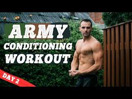 army conditioning workout old