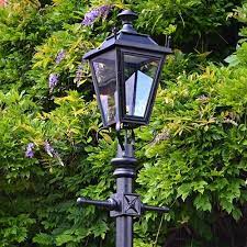The Black Dorchester Lamp Post 2 3 Metres