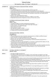 Download sample resume templates in pdf, word formats. Server Bartender Resume Samples Velvet Jobs