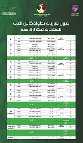 البطولة العربية منتخبات