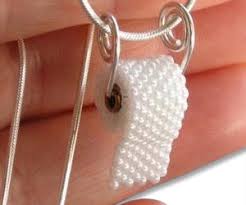 Image result for toilet paper earrings