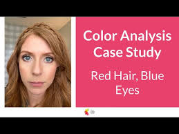 color ysis red hair blue eyes