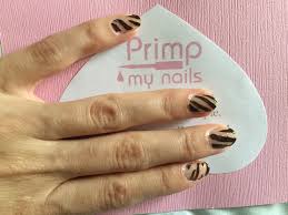 primp my nails stencil nail art how to