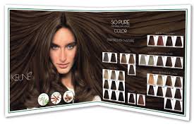 Keune So Pure Color Swatch Book Brown To Blonde Pure