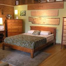 Handmade Solid Wood Platform Bed