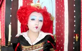 the queen of hearts makeup tutorial 红