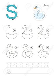 Select from 7408 premium alphabet drawing of the highest . Zoo Alphabet Complete Learn Handwriting Drawing Tutorial For Letter S Royalty Free Cliparts Vectors And Stock Illustration Image 54691848