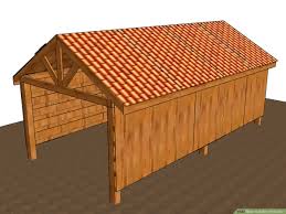3 ways to build a pole barn wikihow