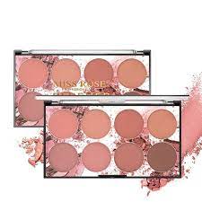 makeup 8 color blush palette contour