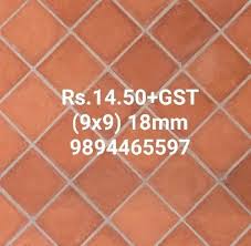 red terracotta tile thickness