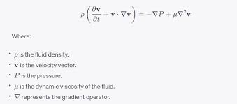 Fluid Dynamics Formula Definition