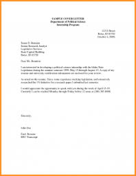 Cover Letter Samples Internship Andone Brianstern Co