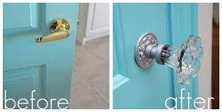 how to install decorative doorknobs