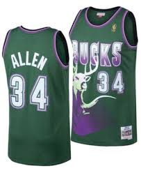 Flaunt your sleek nba aesthetic at the next game with an iconic bucks jersey available in a variety of styles at fansedge.com. Mitchell Ness Big Boys Ray Allen Milwaukee Bucks Hardwood Classic Swingman Jersey Reviews Sports Fan Shop By Lids Men Macy S Mens Activewear Big Boys Milwaukee Bucks