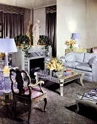 elegant 1940s living room
