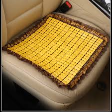Bamboo Car Seat Cushion Wood Beads