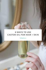 hair skin with castor oil