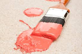 how to get paint out of carpet manmadediy