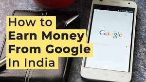 Earning from Google is to become wealth