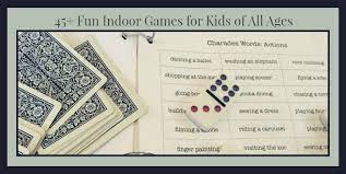 75 indoor games for kids boredom
