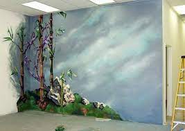 Painting Bamboo Murals Decals Walls