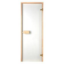 Sauna Door 9x21 Classic With Clear