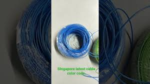 singapore latest cable color code