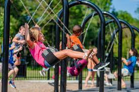 playground swings and swing sets