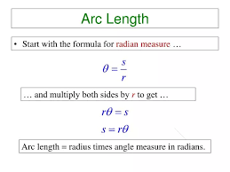Arc Length Powerpoint Presentation