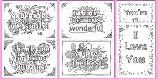 Mindfully reinforcing positive affirmations is powerful. Words Of Encouragement Mindfulness Colouring Sheets