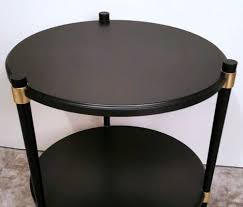 Vintage Italian Round Coffee Table In