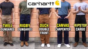 complete guide to carhartt work pants