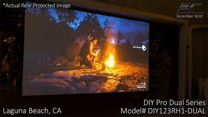 outdoor projection screen