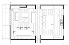 open concept kitchen living room floor