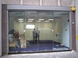 frameless front glass doors at rs