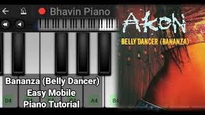 bananza belly dancer easy piano