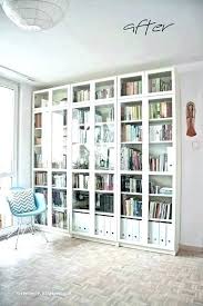glass doors ikea billy bookcase