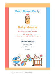You are cordially invited to a baby shower! Baby Shower Invitation Template Pdf Templates Jotform