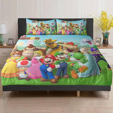Super Mario Duvet Bedding Set Twin
