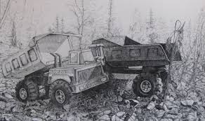 720 x 1110 jpeg 156 кб. Leftover Trucks Pencil Drawing On Bristol Board By John Huisman 19 Wide By 11 5 High The Portfolio Of John Huisman