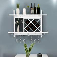 Wall Mounted Wine Rack Organizer Bottle