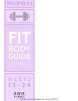 fit body training guide pdfcoffee com