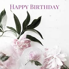 You are sweeter than honey and more beautiful than flowers. Happy Birthday Dear Friend On Image Of Elegant Pink Flowers And Beautiful Leaves