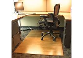 bamboo chair mat for office carpet or