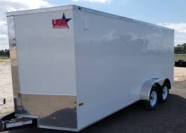 7 by 14 Enclosed Trailers 7ft Wide Utility Trailers